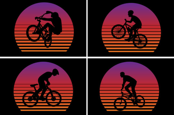 Bicycle Silhouette Background