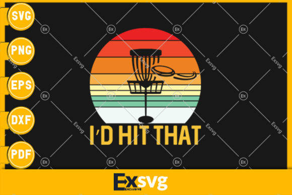 Retro I d Hit That Disc Golf