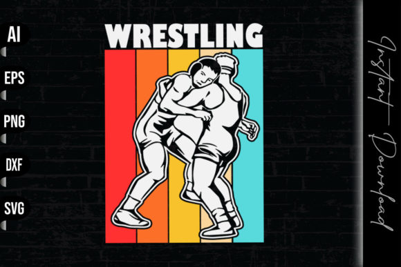 Retro Vintage Wrestling